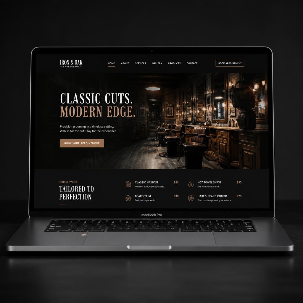 Proyecto web para Barbería
