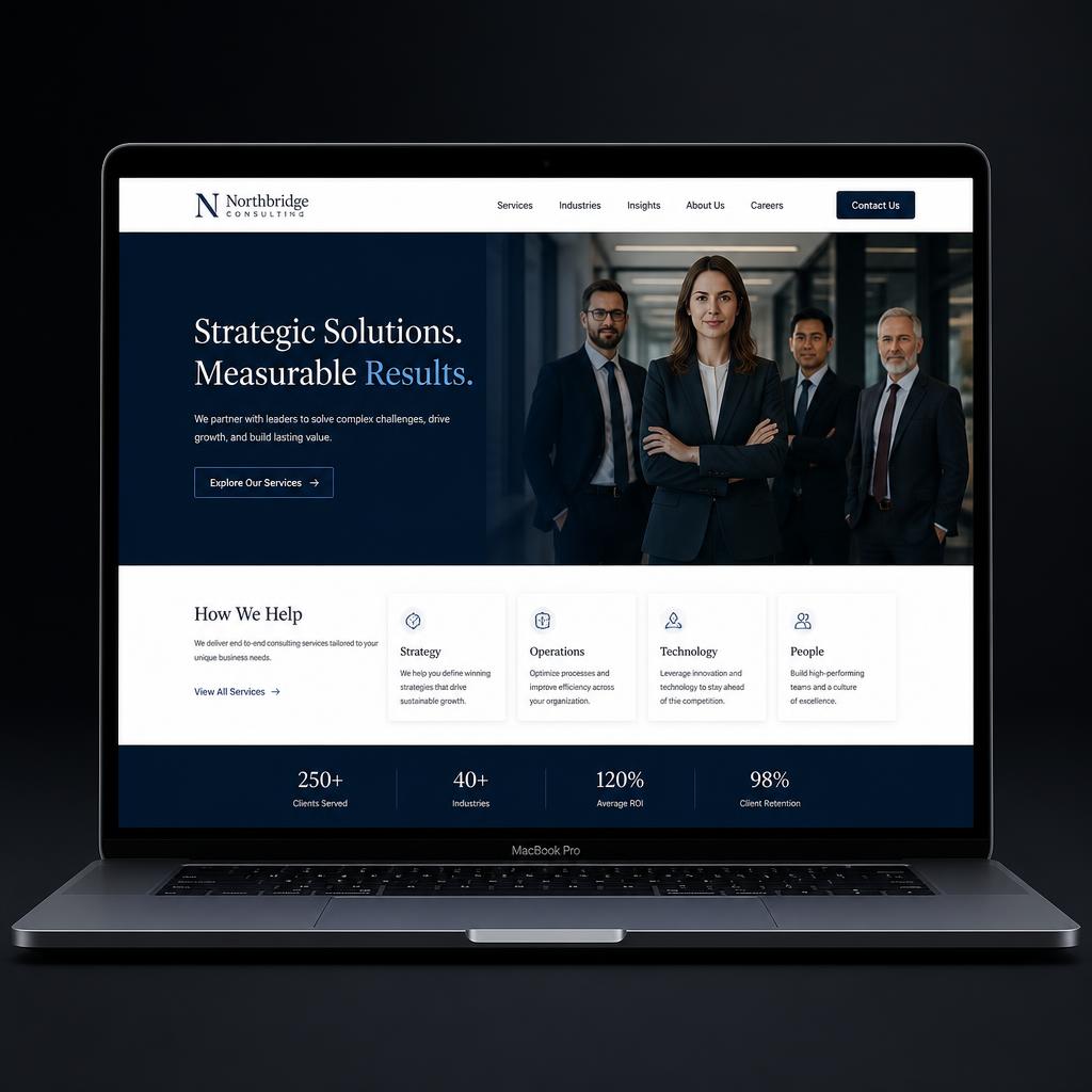 Proyecto web para Consultoría