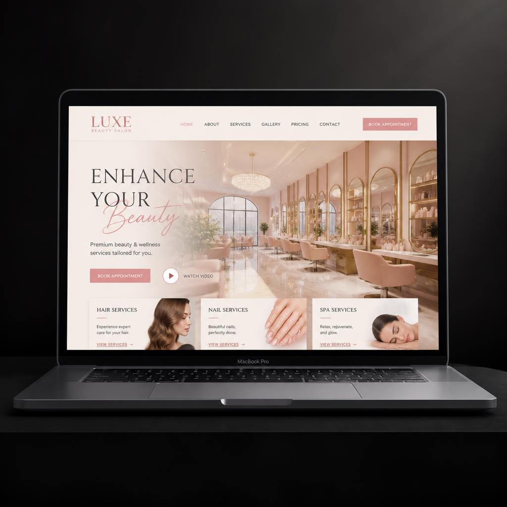 Proyecto web para Salón de Belleza